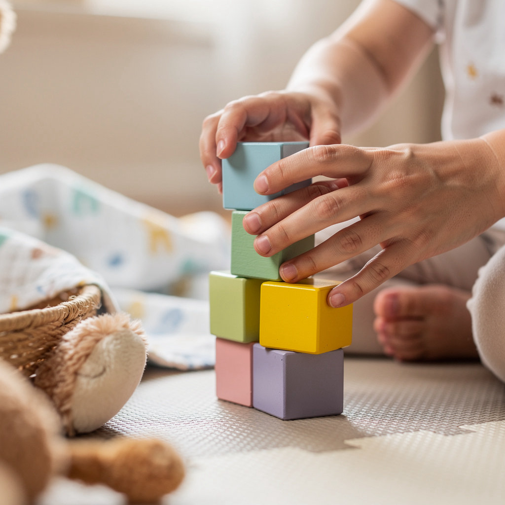 Baby Empire Family Daycare daily routine with children engaged in safe, fun learning activities in UTC San Diego